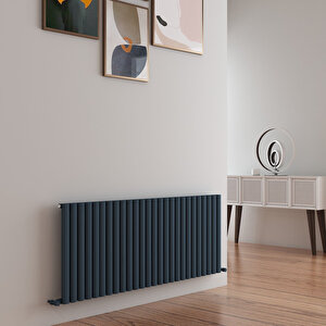 Tallis Yakıt Tasarruflu Premium Malzeme Alüminyum Radyatör 60x155cm Kumlu Antrasit Antrasit