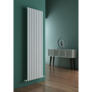 Tallis Yakıt Tasarruflu Premium Malzeme Alüminyum Radyatör 180x53cm Kumlu Beyaz Beyaz