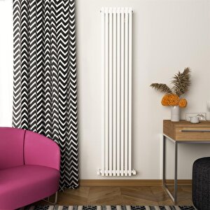 Sophia Yakıt Tasarruflu Premium Malzeme Alüminyum Radyatör 180x33,1cm Kumlu Beyaz Beyaz