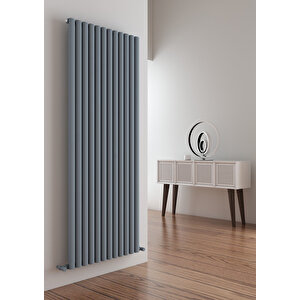 Tallis Yakıt Tasarruflu Premium Malzeme Alüminyum Radyatör 180x71cm Kumlu Açık Gri Açık Gri