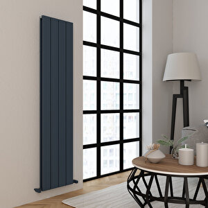 Angers Double Yakıt Tasarruflu Premium Malzeme Alüminyum Radyatör 180x39,5cm Kumlu Antrasit Antrasit