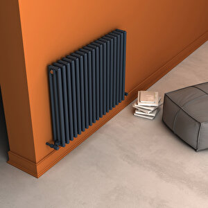 Tubulous Yakıt Tasarruflu Premium Malzeme Alüminyum Radyatör 60x81cm Kumlu Antrasit Antrasit