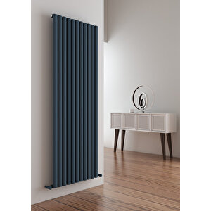 Tallis Yakıt Tasarruflu Premium Malzeme Alüminyum Radyatör 180x65cm Kumlu Antrasit Antrasit