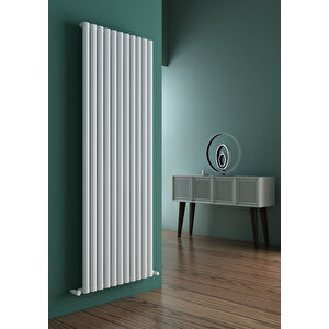 Tallis Yakıt Tasarruflu Premium Malzeme Alüminyum Radyatör 180x65cm Kumlu Beyaz Beyaz