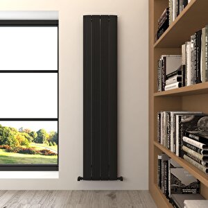 Dune Yakıt Tasarruflu Premium Malzeme Alüminyum Radyatör 180x37,5cm Kumlu Siyah Siyah