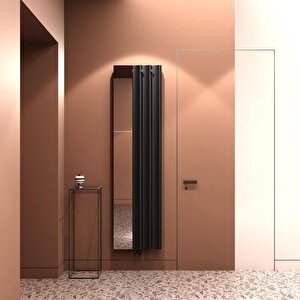 Entree Yakıt Tasarruflu Premium Malzeme Alüminyum Radyatör 1800*470 Siyah Siyah