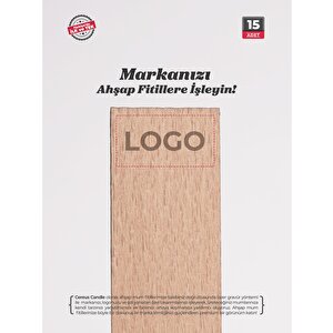 Ahşap Mum Fitili 25 Mm Genişlik – Nikel Tabanlı, Kalın 1.2 Mm Fitil | Cereus