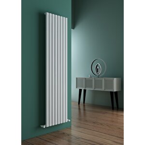 Tallis Yakıt Tasarruflu Premium Malzeme Alüminyum Radyatör 180x47cm Kumlu Beyaz Beyaz
