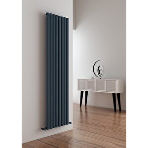 Tallis Yakıt Tasarruflu Premium Malzeme Alüminyum Radyatör 180x47cm Kumlu Antrasit Antrasit