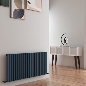 Tallis Yakıt Tasarruflu Premium Malzeme Alüminyum Radyatör 60x131cm Kumlu Antrasit Antrasit