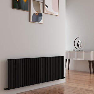 Tallis Yakıt Tasarruflu Premium Malzeme Alüminyum Radyatör 60x179cm Kumlu Siyah Siyah