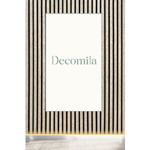 Mdf Ahşap Akustik Duvar Paneli 100x275 Cm - Traverten(pvc)