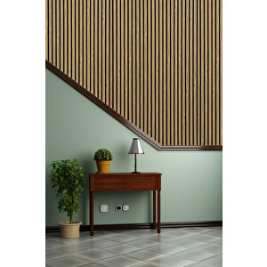 Mdf Ahşap Akustik Duvar Paneli 60x275 Cm - Asos