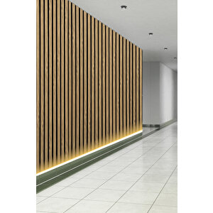 Mdf Ahşap Akustik Duvar Paneli 60x275 Cm - Asos