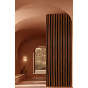 Mdf Ahşap Akustik Duvar Paneli 60x275 Cm - Hisar Ceviz