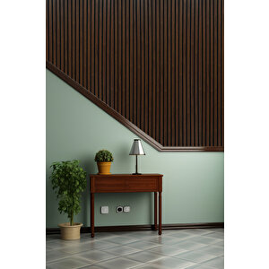 Mdf Ahşap Akustik Duvar Paneli 60x275 Cm - Ceviz