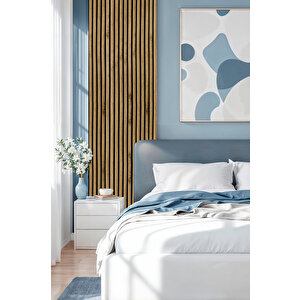 Mdf Ahşap Akustik Duvar Paneli 60x275 Cm - Asos (pvc)