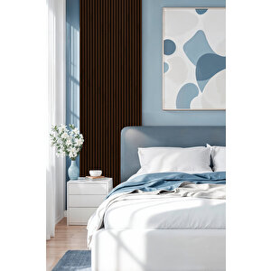 Mdf Ahşap Akustik Duvar Paneli 100x275 Cm - Altın Meşe Altın - Meşe