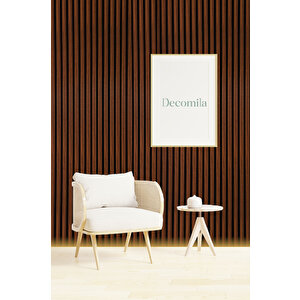 Mdf Ahşap Akustik Duvar Paneli 100x275 Cm - Hisar Ceviz 100x275 cm