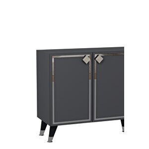 8206-1ct Kb150 Konsol, Tv Üni̇tesi̇ ANTRASİT-GÜMÜŞ