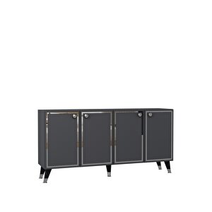 8203-1ct Kb150 Konsol, Tv Üni̇tesi̇ ANTRASİT-GÜMÜŞ