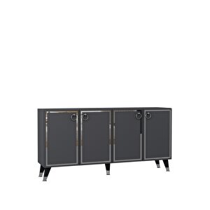 8205-1ct Kb150 Konsol, Tv Üni̇tesi̇ ANTRASİT-GÜMÜŞ