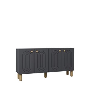 8202-1ct Kb150 Konsol, Tv Üni̇tesi̇ ANTRASİT-SAFİRMEŞE