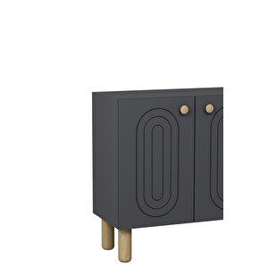 8202-1ct Kb150 Konsol, Tv Üni̇tesi̇ ANTRASİT-SAFİRMEŞE