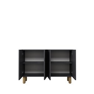 8202-1ct Kb150 Konsol, Tv Üni̇tesi̇ ANTRASİT-SAFİRMEŞE