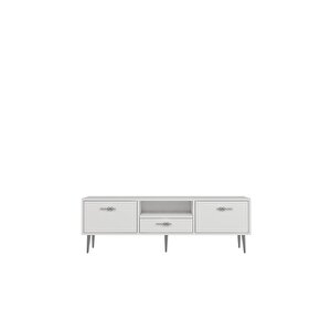 1325dropct-32 Tv SehpasiBEYAZ-GÜMÜŞ Beyaz-Gümüş