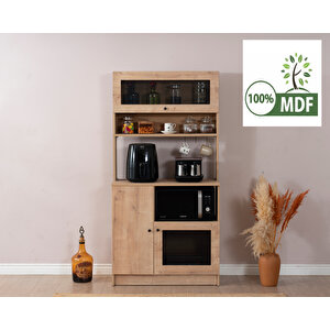 Vetra Tel Kahve Köşesi Dolabı ( Meşe )