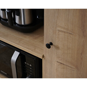 Vetra Tel Kahve Köşesi Dolabı ( Meşe )