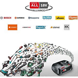 Bosch Universalchain 18 Akülü Zincirli Ağaç Kesme Makinesi + Zincir Yağı + Gözlük + Bahçe Eldiveni