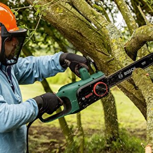 Bosch Universalchain 35 Zincirli Ağaç Kesme Makinesi + Yedek Zincir + Koruma Gözlüğü + Zincir Yağı + Bahçe Eldiveni Seti