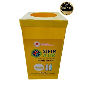 Han Plus, Geri Dönüşüm Kutusu Seti - 3 Takım (12 Adet) Sıfır Atık Kutusu, Otel, Pansiyon, Fabrika, Işyeri