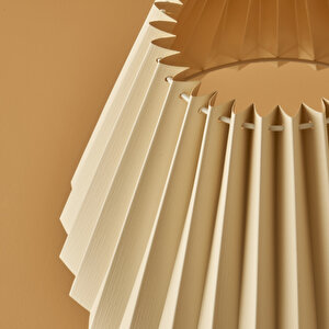 Serrated Abajur Yeşil (32x51 Cm) Yeşil