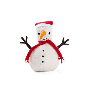 Yılbaşı Kardan Adam Dekoratif Yastık 30 Cm