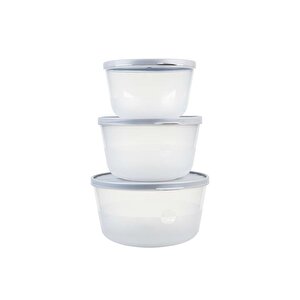 Yuvarlak Saklama Kabı – Kapaklı – Şeffaf, Bpa’sız, Sızdırmaz, Lacivert, 2.2 Litre 2.2 Litre Lacivert 2,25 litre