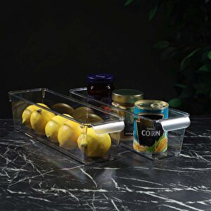 Buzdolabı Düzenleyici 4 Boy Seçeneği– Gıda Saklama Kabı  Şeffaf, Kırılmaz Ve Çizilmez, S S S