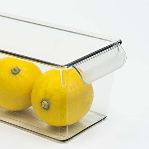 Buzdolabı Düzenleyici 4 Boy Seçeneği– Gıda Saklama Kabı  Şeffaf, Kırılmaz Ve Çizilmez, S S