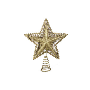 Luxury Ağaç Tepelik 25 Cm Yılbaşı Süsü
