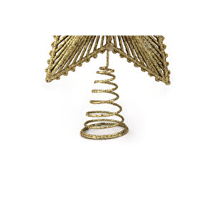 Luxury Ağaç Tepelik 25 Cm Yılbaşı Süsü