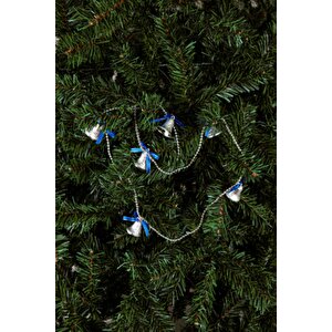 Blg Yılbaşı Çamağacı Zincirli Çan Süs 120 Cm Gümüş Kycshp 471408