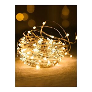 120 Cm Yılbaşı Çam Ağaç Seti 5 Metre Peri Ledli Ve Yılbaşı Süsleri Paketi Kar Spreyi