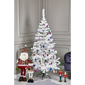Premium Luxury 180 Cm Beyaz Yılbaşı Çam Ağacı