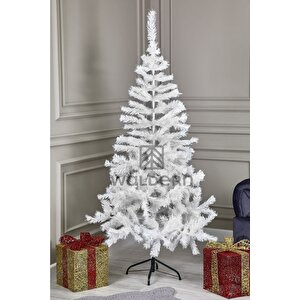 Premium Luxury 180 Cm Beyaz Yılbaşı Çam Ağacı