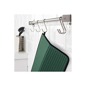 Bulaşık Kurutma Matı Bulaşık Matı 35x45, Yeşil Yeşil