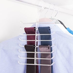 Kravat Askısı, Beyaz Beyaz