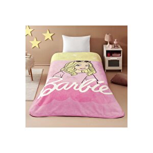 Lisanslı Barbie Malibu Tek Kişilik Battaniye