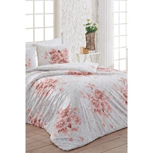 Kristal Light Tek Kişilik Nevresim Takımı Henna Pudra